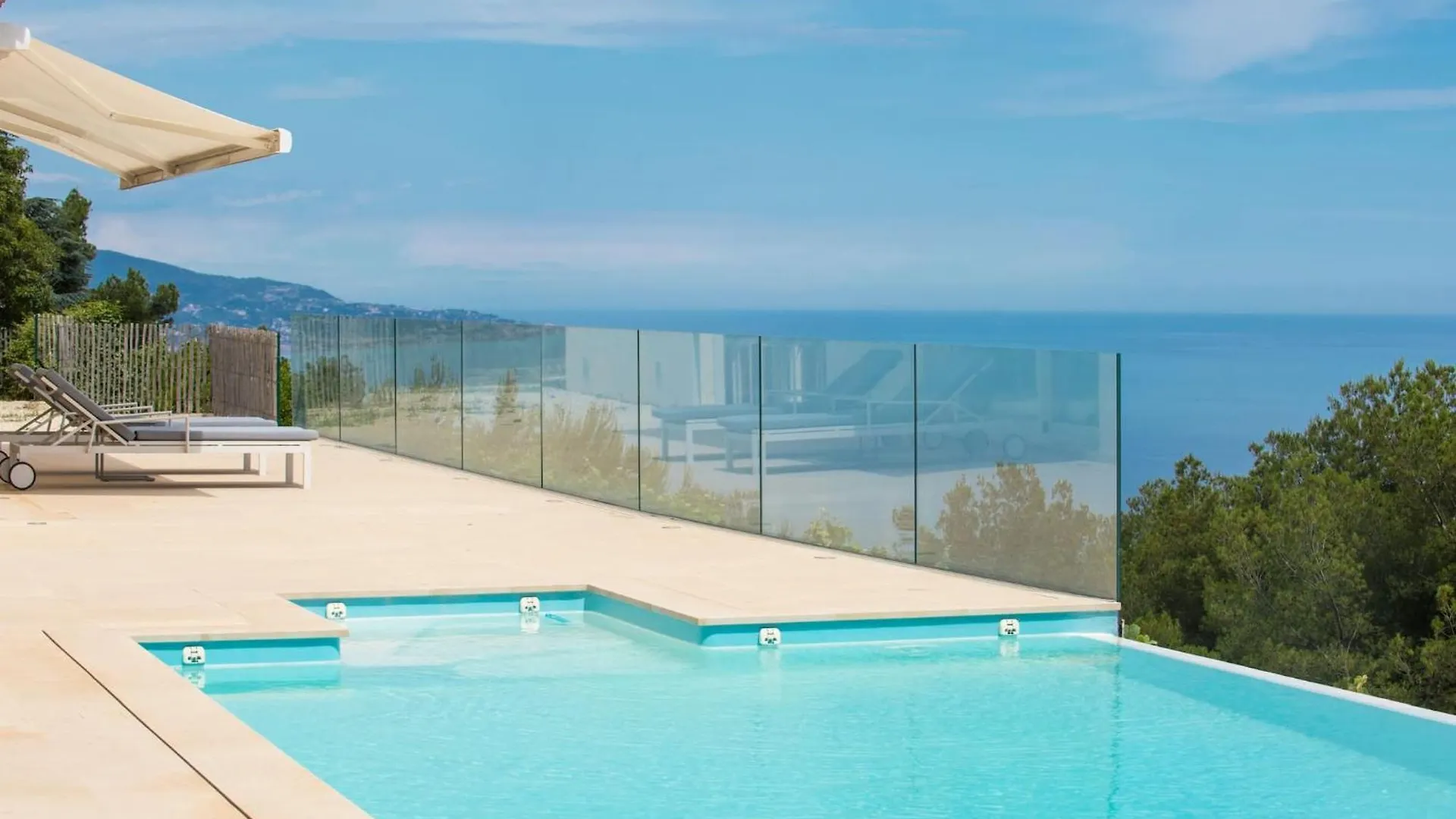 L Oasis Moderne Piscine Vue Mer Roquebrune-Cap-Martin Villa