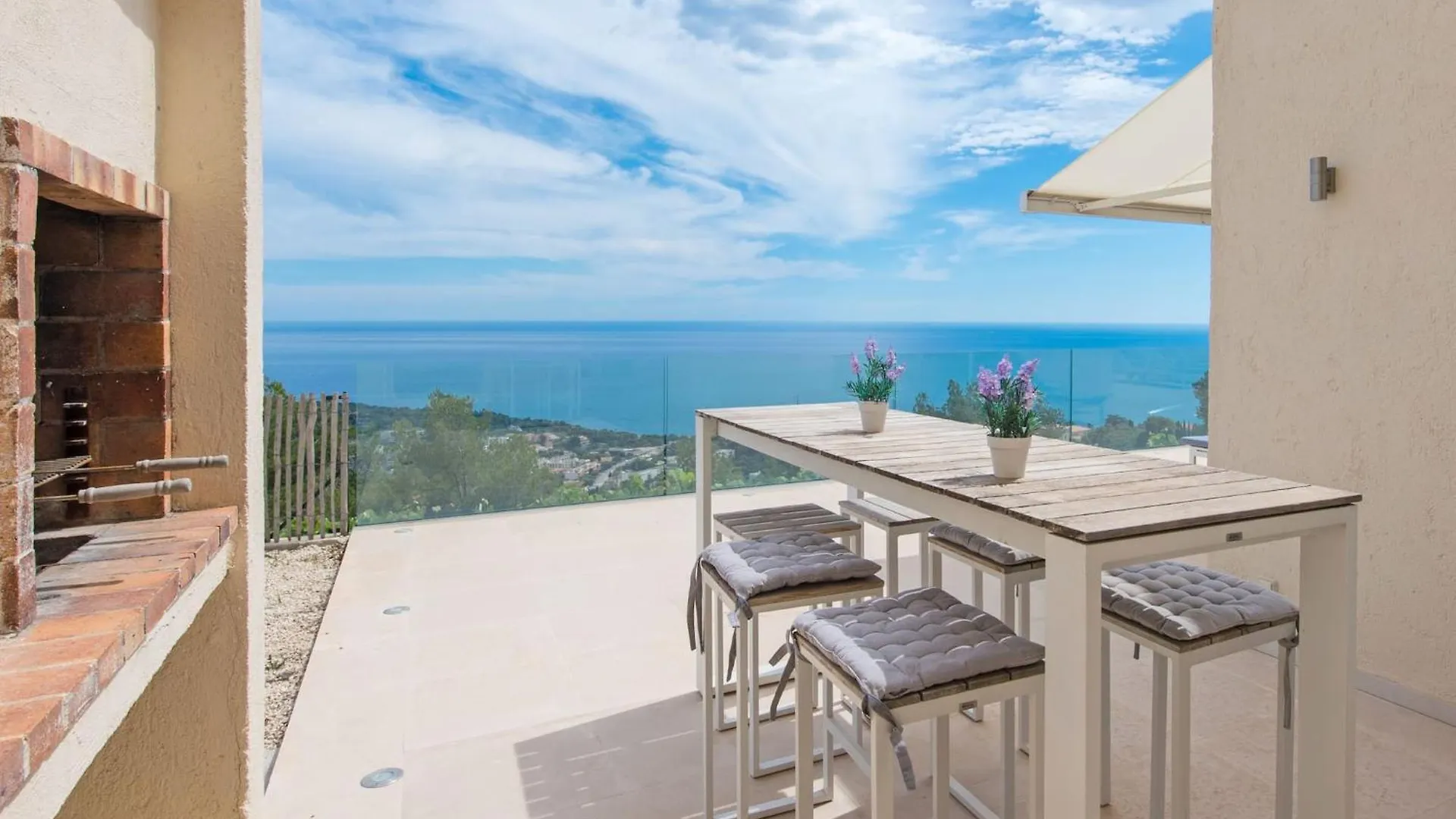 Villa L Oasis Moderne Piscine Vue Mer Roquebrune-Cap-Martin
