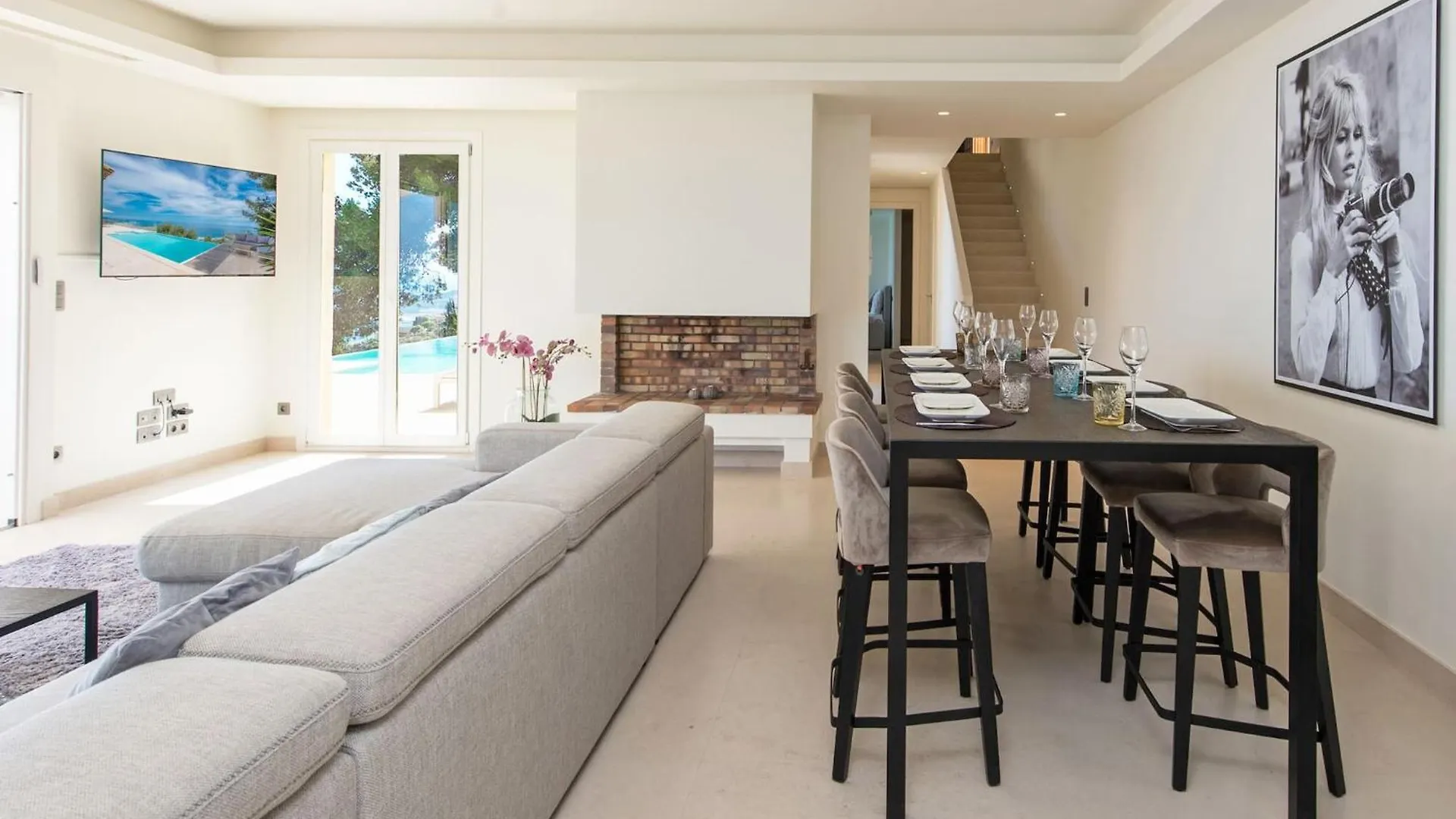 Villa L Oasis Moderne Piscine Vue Mer Rocabruna