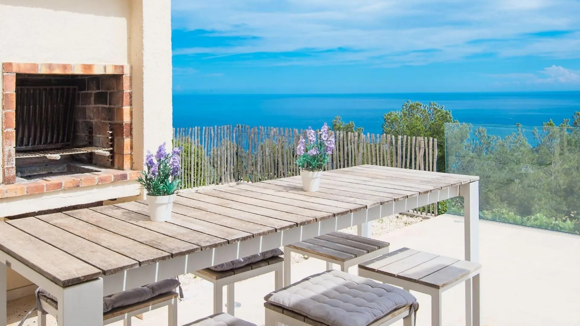 L Oasis Moderne Piscine Vue Mer Rocabruna Villa